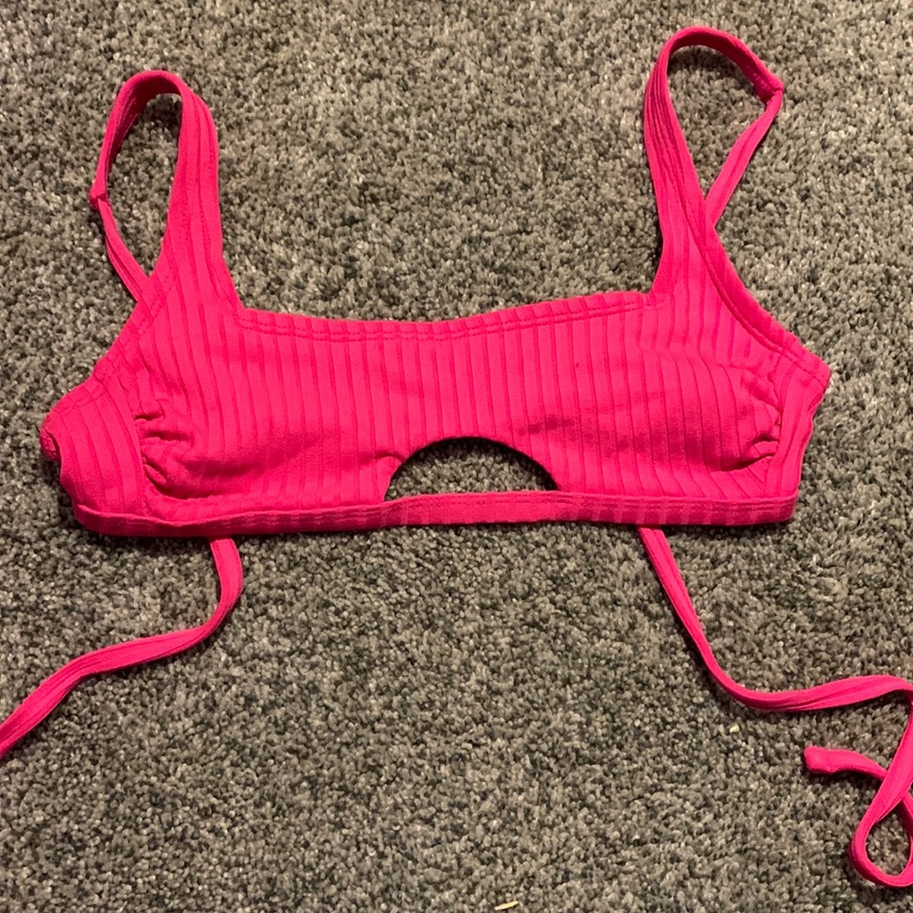 Pink Swim Suit Top